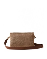 BORBONESE CROSSBODY SMALL BOUCHE BEIGE/MARRONE