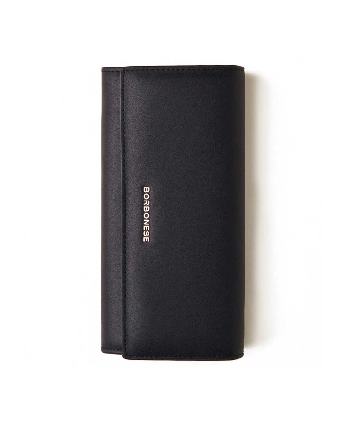 BORBONESE PORTAFOGLIO LARGE NERO 920093AB6100