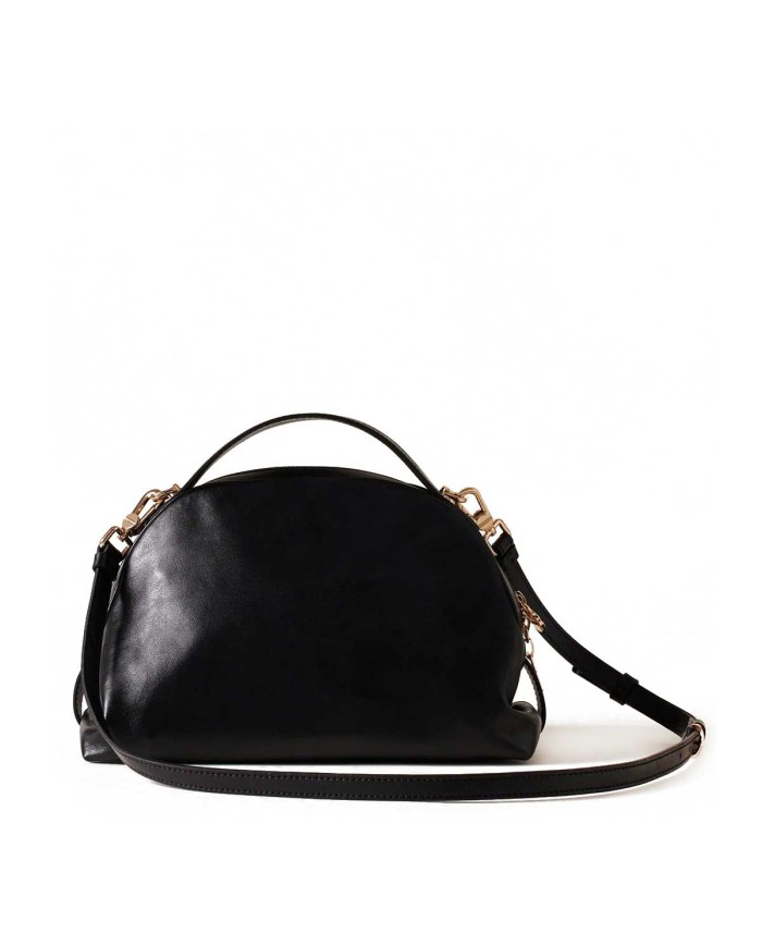 BORBONESE HANDBAG SEXY SMALL NERO 923329