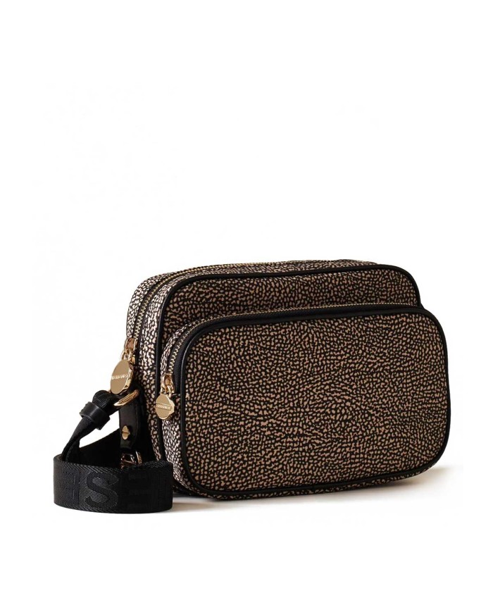 BORBONESE CAMERA CASE  SMALL OP NATURALE