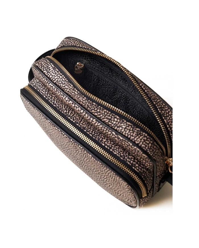 BORBONESE CAMERA CASE  SMALL OP NATURALE