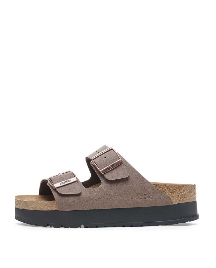 BIRKENSTOCK SANDALO DONNA ARIZONA PLATFORM MOCCA 1027417
