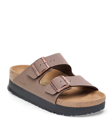 BIRKENSTOCK SANDALO DONNA ARIZONA PLATFORM MOCCA 1027417