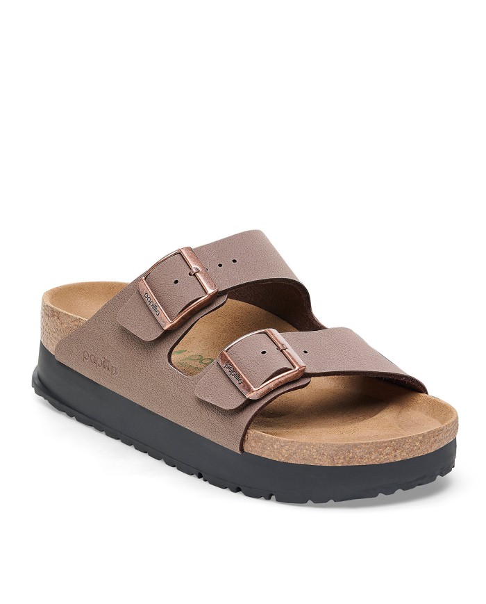 BIRKENSTOCK SANDALO DONNA ARIZONA PLATFORM MOCCA 1027417