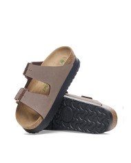 BIRKENSTOCK SANDALO DONNA ARIZONA PLATFORM MOCCA 1027417