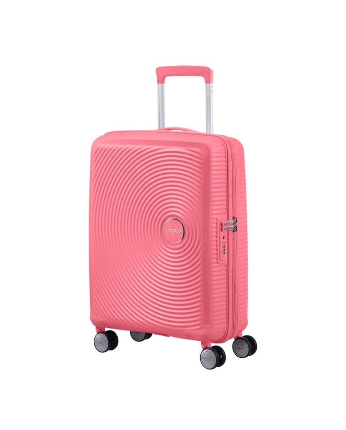 AMERICAN TOURISTER TROLLEY CABINA SOUNDBOX 55-20 SUN KISSED CORAL