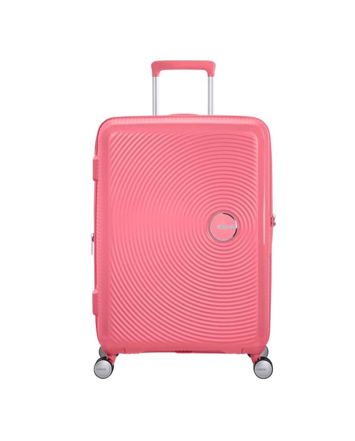 AMERICAN TOURISTER TROLLEY MEDIO SOUNDBOX 67-29  SUN KISSED CORAL