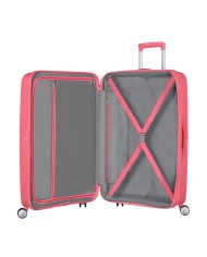 AMERICAN TOURISTER TROLLEY MEDIO SOUNDBOX 67-29  SUN KISSED CORAL