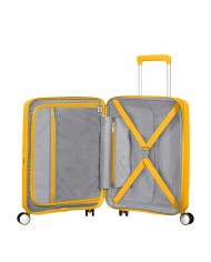 AMERICAN TOURISTER TROLLEY CABINA SOUNDBOX 55-20 GOLDEN YELLOW
