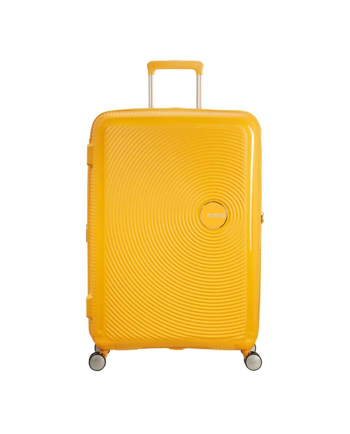 AMERICAN TOURISTER TROLLEY GRANDE SOUNDBOX 77-29  GOLDEN YELLOW
