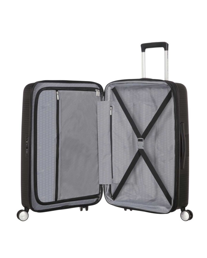 AMERICAN TOURISTER TROLLEY GRANDE SOUNDBOX 77-29  BASS BLACK