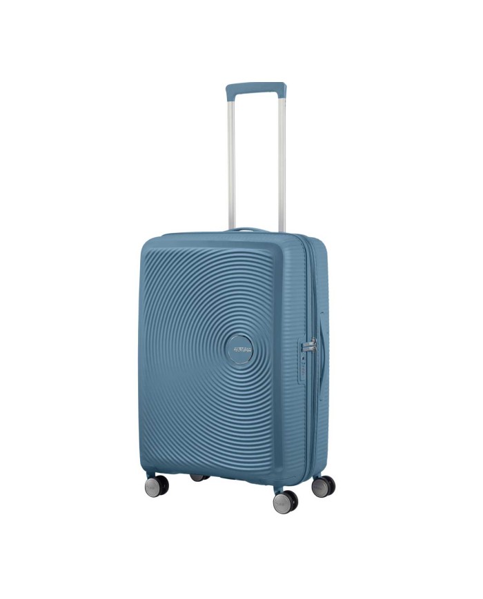 AMERICAN TOURISTER TROLLEY MEDIO SOUNDBOX 67-29 STONE BLUE