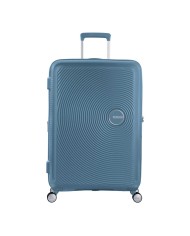 AMERICAN TOURISTER TROLLEY GRANDE SOUNDBOX 77-29  STONE BLUE