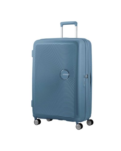AMERICAN TOURISTER TROLLEY GRANDE SOUNDBOX 77-29  STONE BLUE