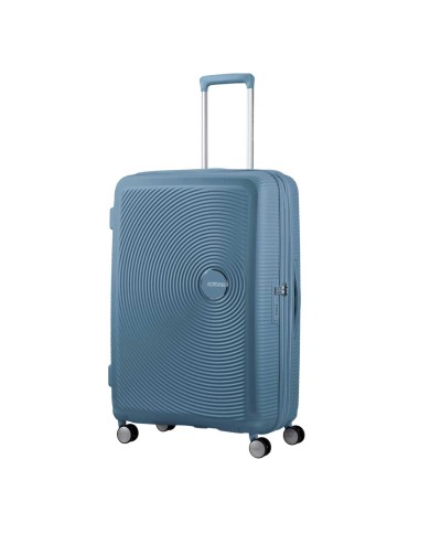 AMERICAN TOURISTER TROLLEY GRANDE SOUNDBOX 77-29  STONE BLUE