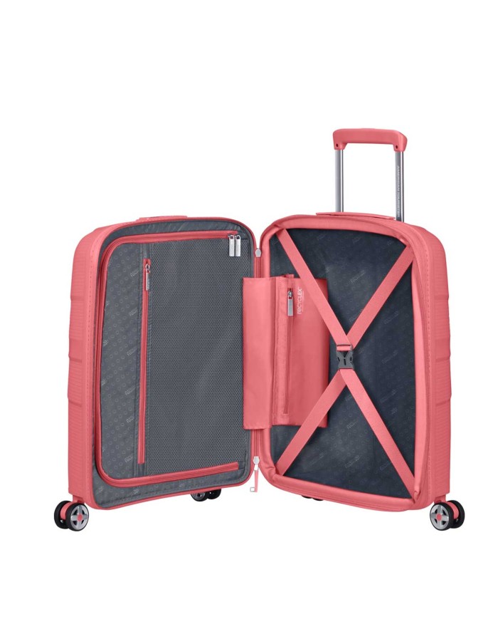 AMERICAN TOURISTER TROLLEY CABINA STARVIBE 55-20 SUN KISSED CORAL