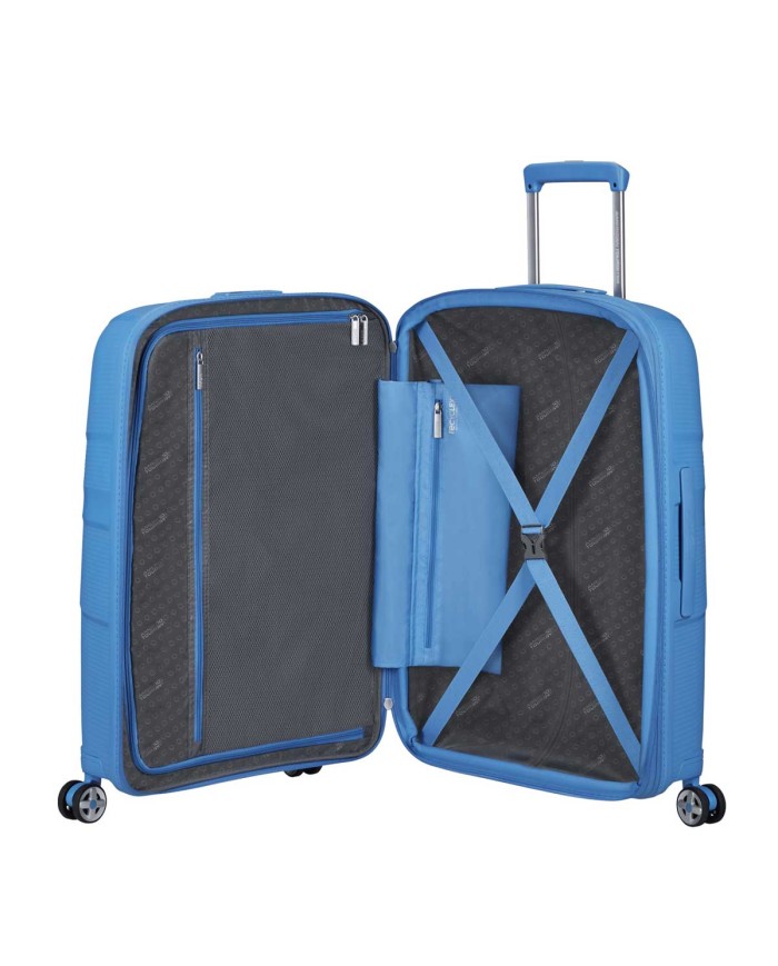 AMERICAN TOURISTER TROLLEY MEDIO STARVIBE 67-29 TRANQUIL BLUE