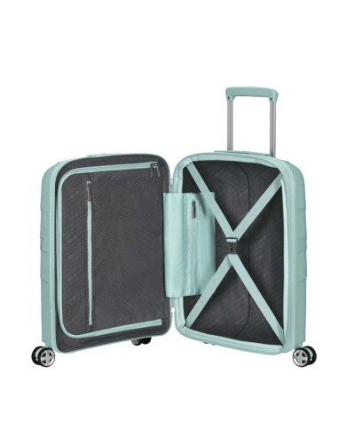 AMERICAN TOURISTER TROLLEY CABINA STARVIBE 55-20 METALLIC SURF BLUE
