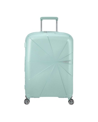 AMERICAN TOURISTER TROLLEY MEDIO STARVIBE 67-29 METALLIC SURF BLUE