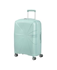 AMERICAN TOURISTER TROLLEY MEDIO STARVIBE 67-29 METALLIC SURF BLUE
