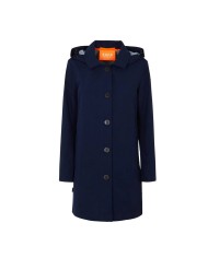 SUNS GIACCA DONNA TRENCH CROCETTA NAVY GBS41014D 125