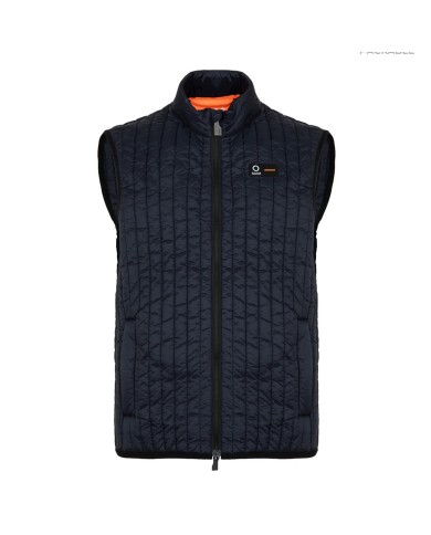 SUNS GILET UOMO OTY RIPSTOP LINEA TRAVEL DARK BLUE GBS51004U 125