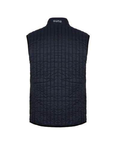 SUNS GILET UOMO OTY RIPSTOP LINEA TRAVEL DARK BLUE GBS51004U 125