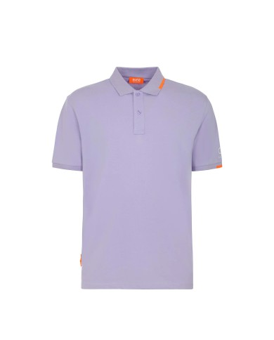 SUNS POLO UOMO FEDERICO TAG LILAC PLS51002U 125