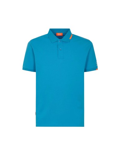 SUNS POLO UOMO FEDERICO TAG TURQUOISE PLS51002U 125
