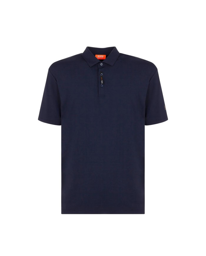 SUNS POLO UOMO DONATO TECK DARK BLUE PLS51004U 125