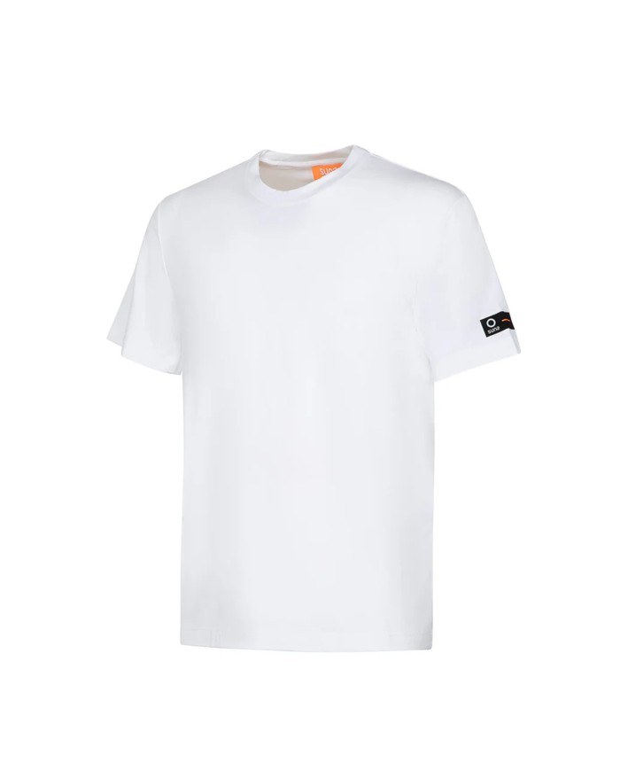 SUNS T SHIRT UOMO PAUL NECK WHITE TSS51045U 125
