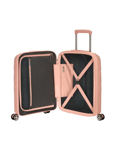AMERICAN TOURISTER TROLLEY CABINA STARVIBE 55-20 METALLIC PEACH