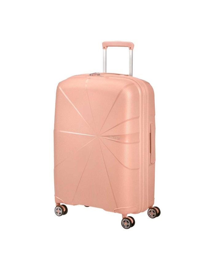 AMERICAN TOURISTER TROLLEY MEDIO STARVIBE 67-29 METALLIC PEACH