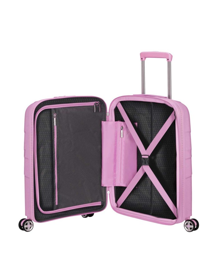 AMERICAN TOURISTER TROLLEY CABINA STARVIBE 55-20  METALLIC PASTEL LAVENDER