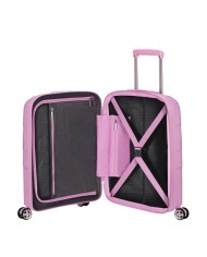 AMERICAN TOURISTER TROLLEY CABINA STARVIBE 55-20  METALLIC PASTEL LAVENDER