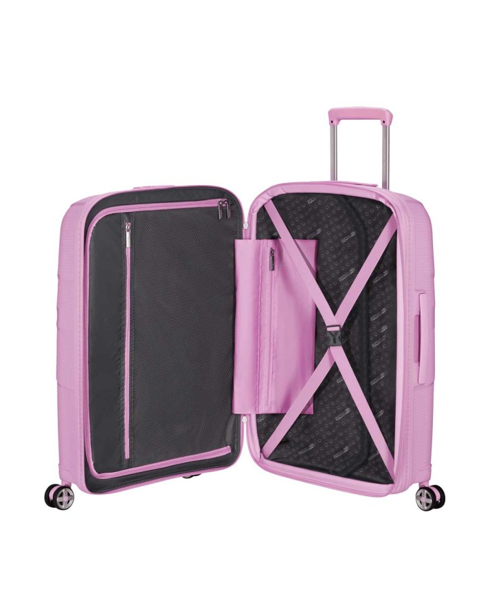 AMERICAN TOURISTER TROLLEY MEDIO STARVIBE 67-29 METALIC PASTEL LAVENDER