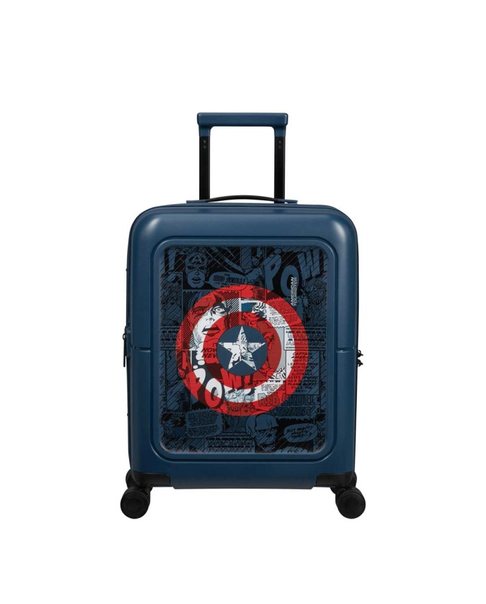 AMERICAN TOURISTER TROLLEY CABINA DASHPOP MARVEL  55-20 CAPT AMERICA  SHIELD