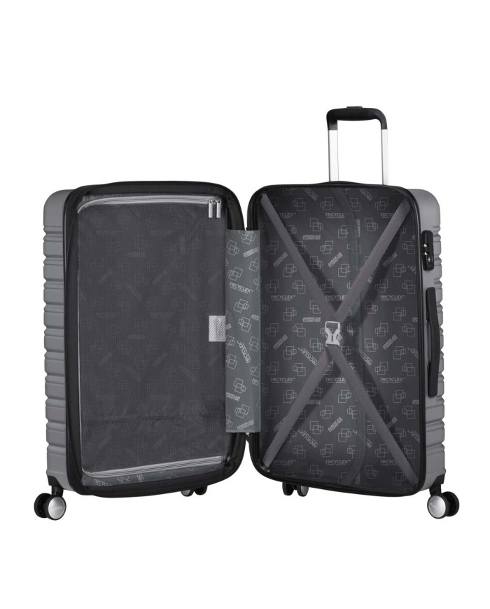 AMERICAN TOURISTER TROLLEY MEDIO FLASHLINE 67-29 SKY SILVER