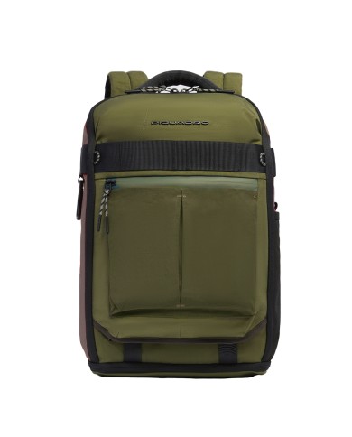 PIQUADRO ZAINO UOMO BACKPACK SPORTIVO DA BICI ARNE IN TESSUTO PORTA PC 14" VERDE CA5999S125 125