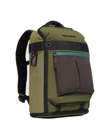 PIQUADRO ZAINO UOMO BACKPACK SPORTIVO DA BICI ARNE IN TESSUTO PORTA PC 14" VERDE CA5999S125 125