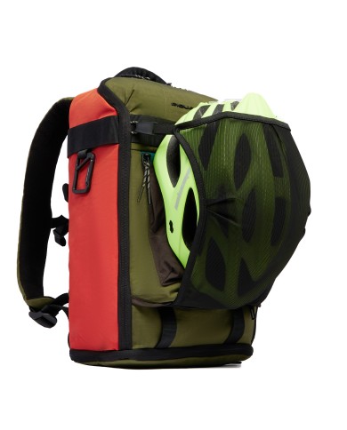PIQUADRO ZAINO UOMO BACKPACK SPORTIVO DA BICI ARNE IN TESSUTO PORTA PC 14" VERDE E ARANCIO CA5999S125 125