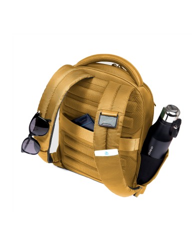 PIQUADRO ZAINO UOMO BACKPACK ORION IN TESSUTO RICICLATO PORTA PC 13,3" GIALLO CA6619S136 125
