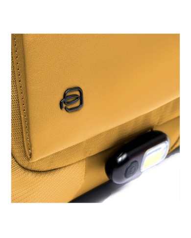 PIQUADRO ZAINO UOMO BACKPACK ORION IN TESSUTO RICICLATO PORTA PC 13,3" GIALLO CA6619S136 125