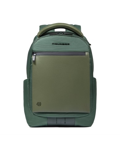 PIQUADRO ZAINO UOMO BACKPACK ORION IN TESSUTO RICICLATO PORTA PC 13,3" VERDE CA6619S136 125