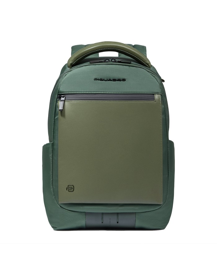 PIQUADRO ZAINO UOMO BACKPACK ORION IN TESSUTO RICICLATO PORTA PC 13,3" VERDE CA6619S136 125