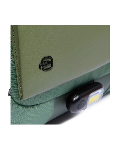 PIQUADRO ZAINO UOMO BACKPACK ORION IN TESSUTO RICICLATO PORTA PC 13,3" VERDE CA6619S136 125