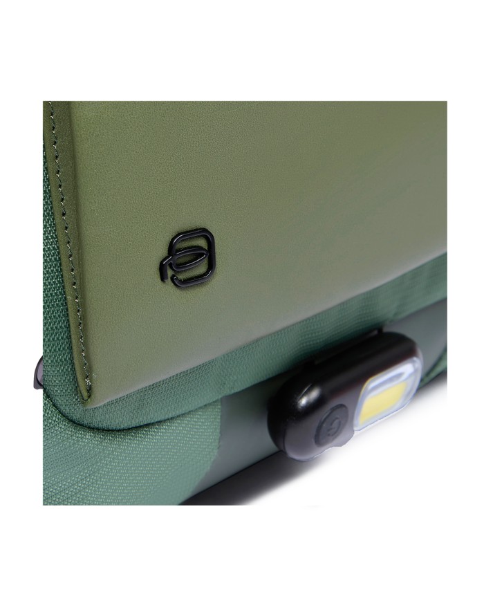 PIQUADRO ZAINO UOMO BACKPACK ORION IN TESSUTO RICICLATO PORTA PC 13,3" VERDE CA6619S136 125