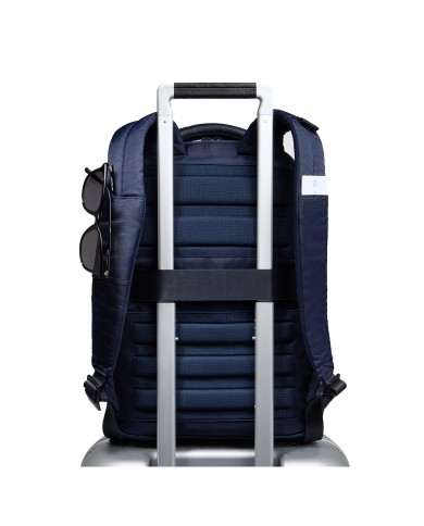 PIQUADRO ZAINO UOMO BACKPACK ORION IN TESSUTO RICICLATO PORTA PC 14" BLU CA6620S136 125