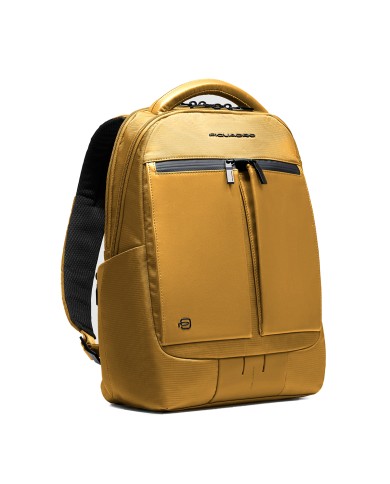 PIQUADRO ZAINO UOMO BACKPACK ORION IN TESSUTO RICICLATO PORTA PC 14" GIALLO CA6620S136 125