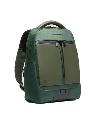 PIQUADRO ZAINO UOMO BACKPACK ORION IN TESSUTO RICICLATO PORTA PC 14" VERDE CA6620S136 125